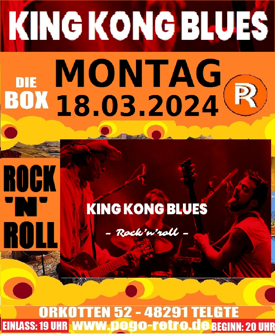 poster KING KONG BLUES